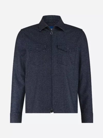 Blue Industry Overshirt - PISAW25-M1