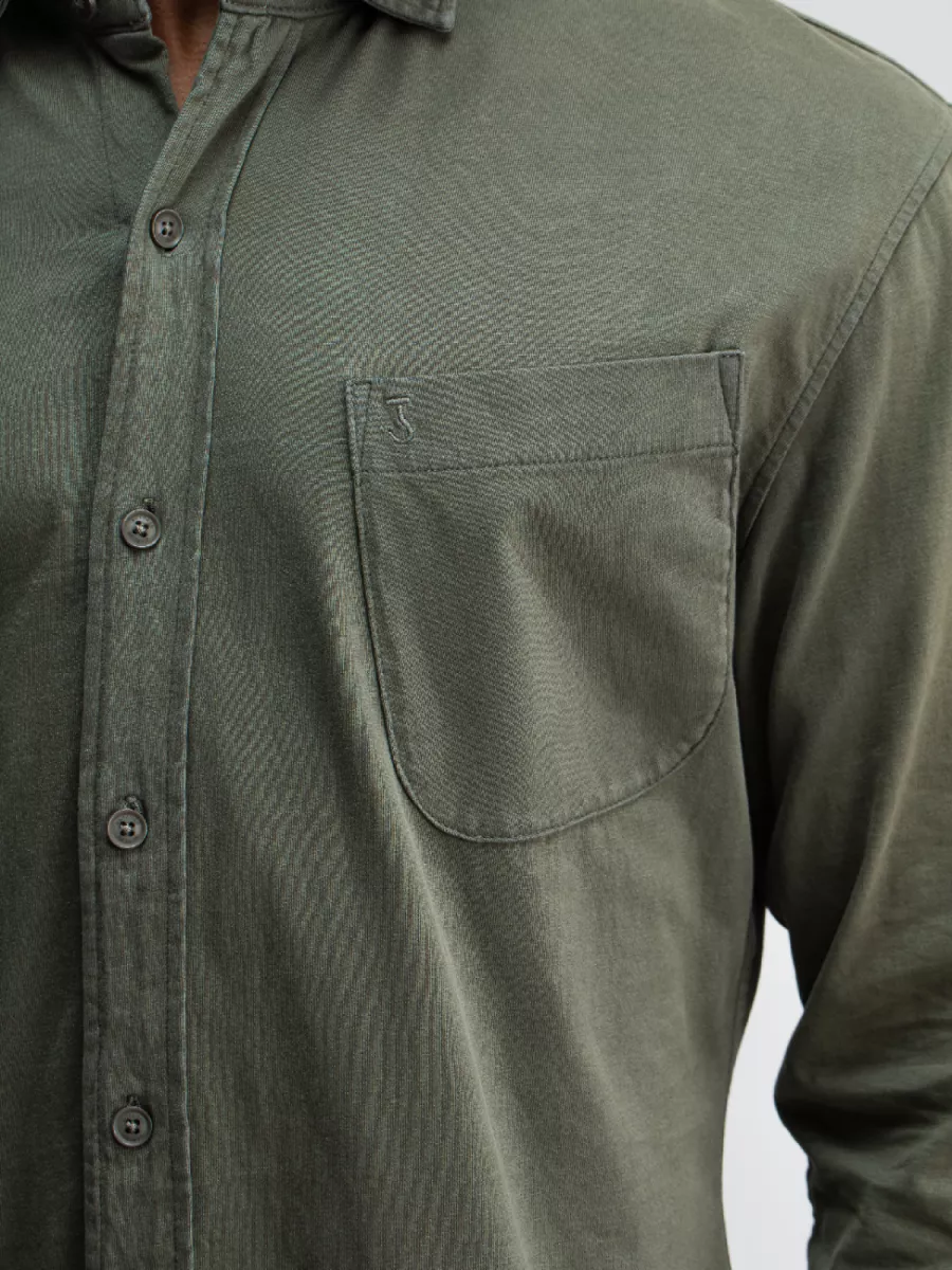 Butcher of Blue Overshirt - M2524035 - Groen 5 Butcher of Blue Overshirt - M2524035