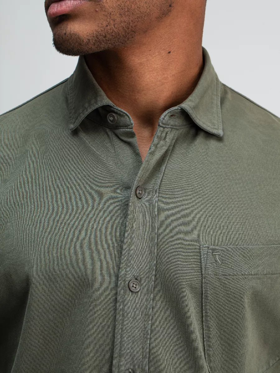 Butcher of Blue Overshirt - M2524035 - Groen 6 Butcher of Blue Overshirt - M2524035