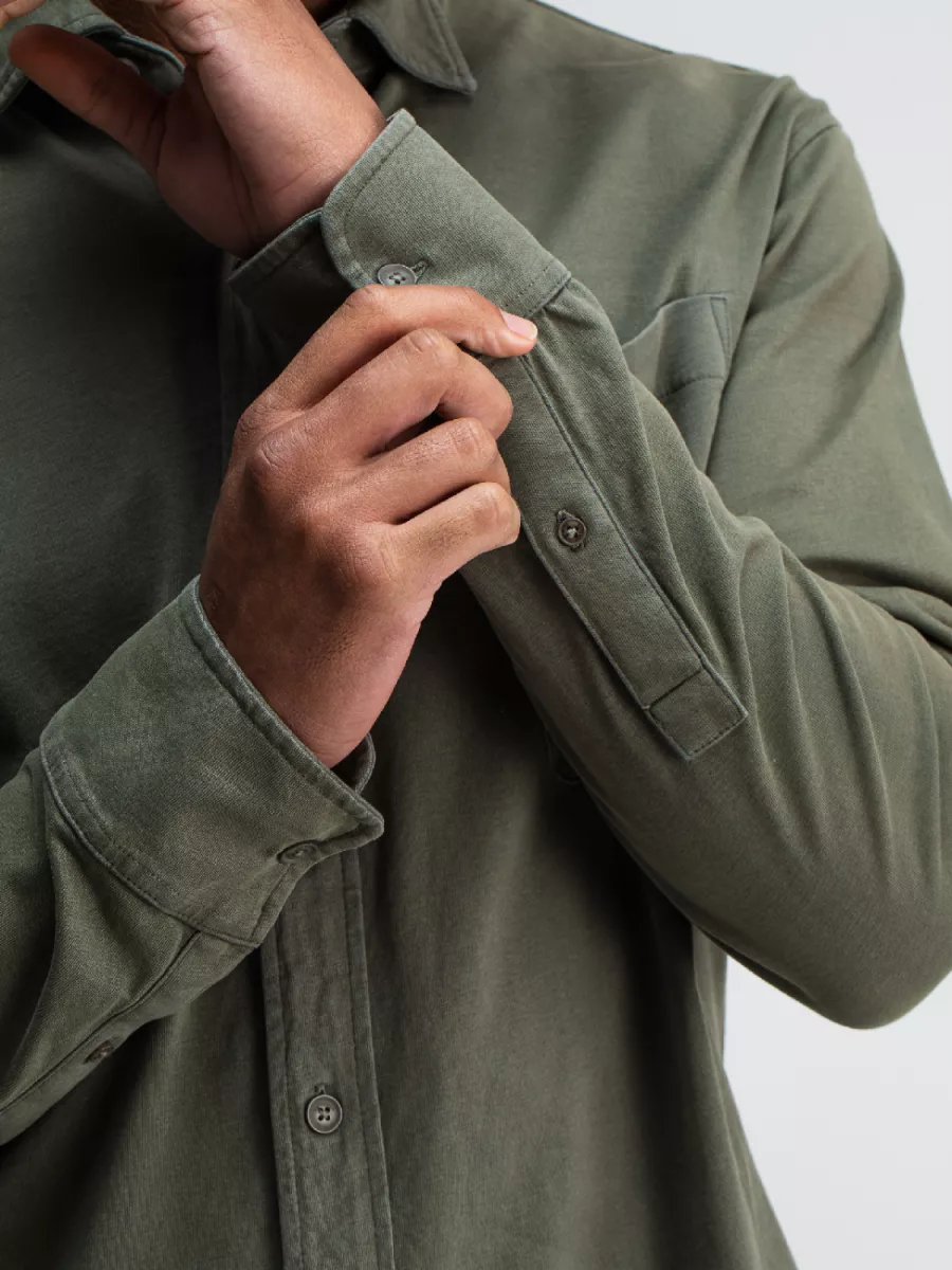 Butcher of Blue Overshirt - M2524035 - Groen 7 Butcher of Blue Overshirt - M2524035