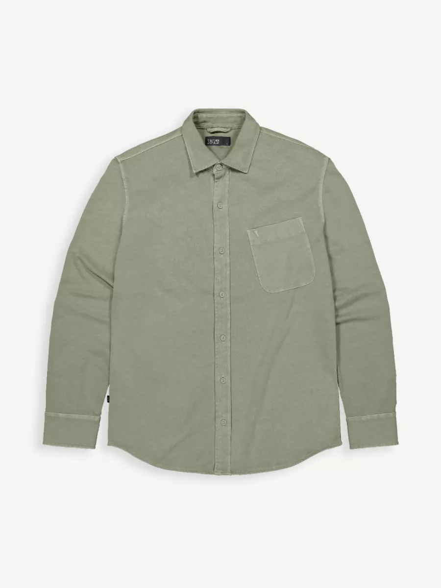Butcher of Blue Overshirt - M2524035 - Groen 1 Butcher of Blue Overshirt - M2524035