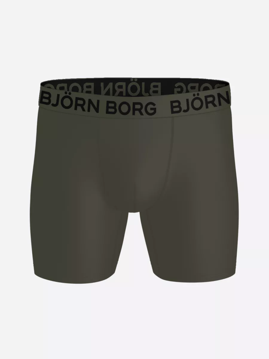 Björn Borg Boxershorts - 10005411 - Groen 3 Björn Borg Björn Borg Boxershorts - 10005411 - Groen