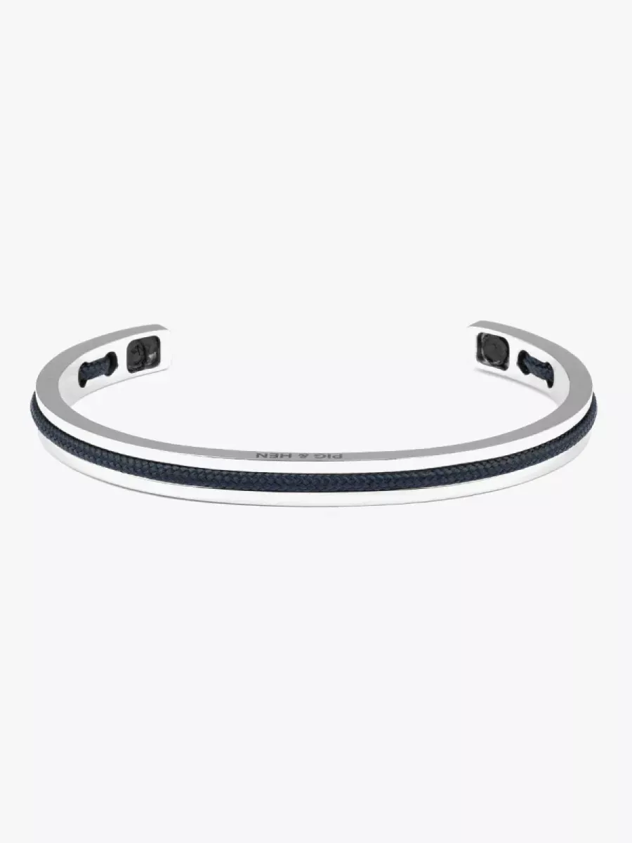 Pig & Hen Armband - Navarch 6mm - Zilver 1 Pig & Hen Armband - Navarch 6mm