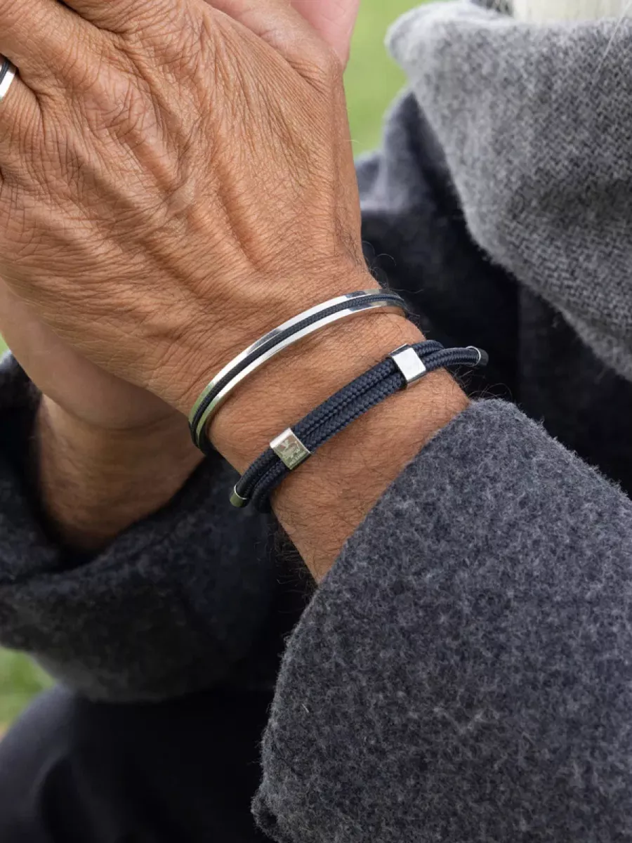 Pig & Hen Armband - Navarch 6mm - Zilver 2 Pig & Hen Armband - Navarch 6mm