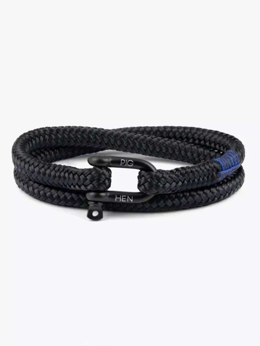 Pig & Hen Armband - Salty Steve - Zwart 1 Pig & Hen Armband - Salty Steve