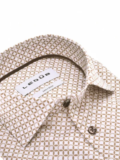 Ledub Ledub Overhemd - 0143074-640-680-000 - Bruin