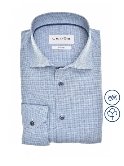 Ledub Ledub Overhemd - 0143094-160-175-000 - Blauw