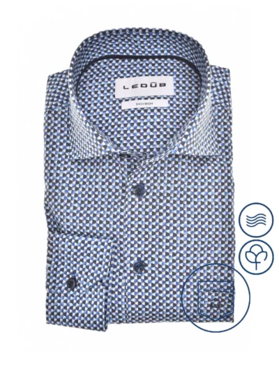 Ledub Ledub Overhemd - 0143106-160-190-000 - Blauw