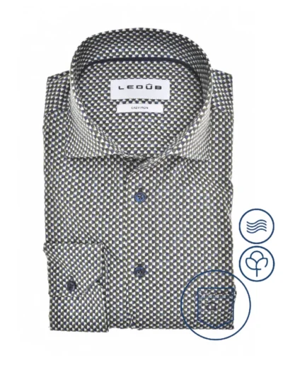 Ledub Ledub Overhemd - 0143106-195-190-000 - Blauw