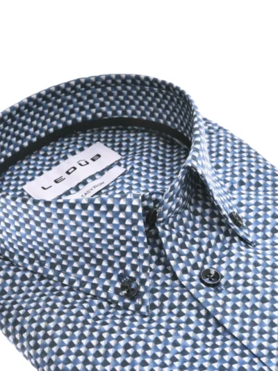 Ledub Ledub Overhemd - 0143108-160-190-000 - Blauw