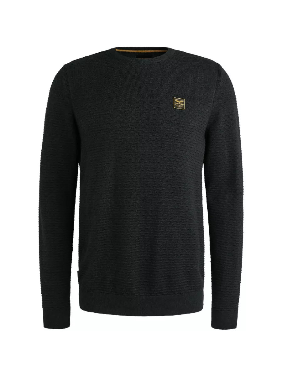 PME Legend Trui - PKW2510300 - Blauw 1 PME Legend PME Legend Trui - PKW2510300 - Blauw