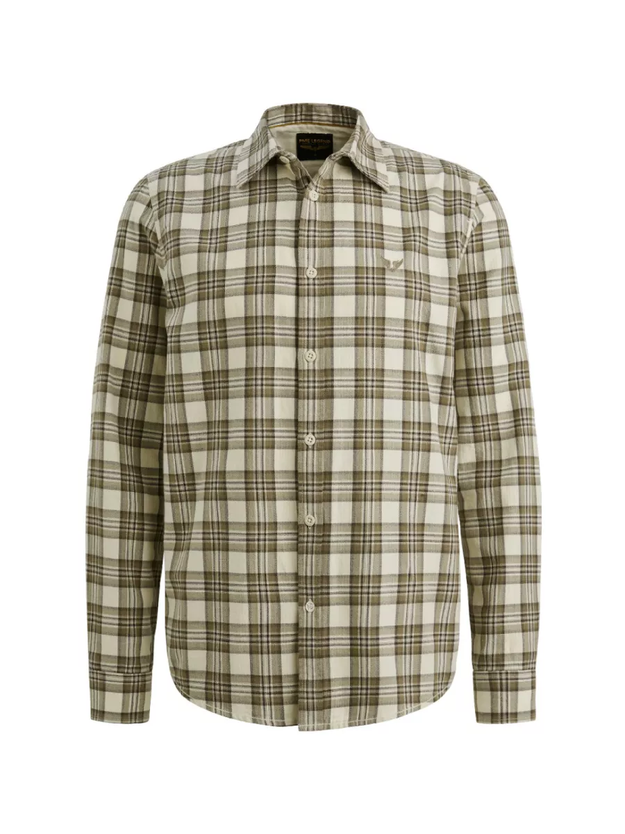 PME Legend Overhemd - PSI2510201 - Beige 1 PME Legend PME Legend Overhemd - PSI2510201 - Beige