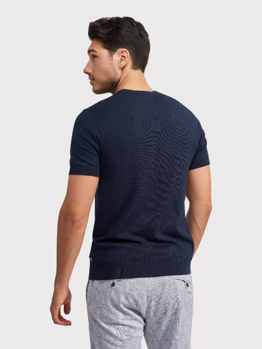 Blue Industry T-shirt - KBI-M17 - Blauw 4 Blue Industry Blue Industry T-shirt - KBI-M17 - Blauw