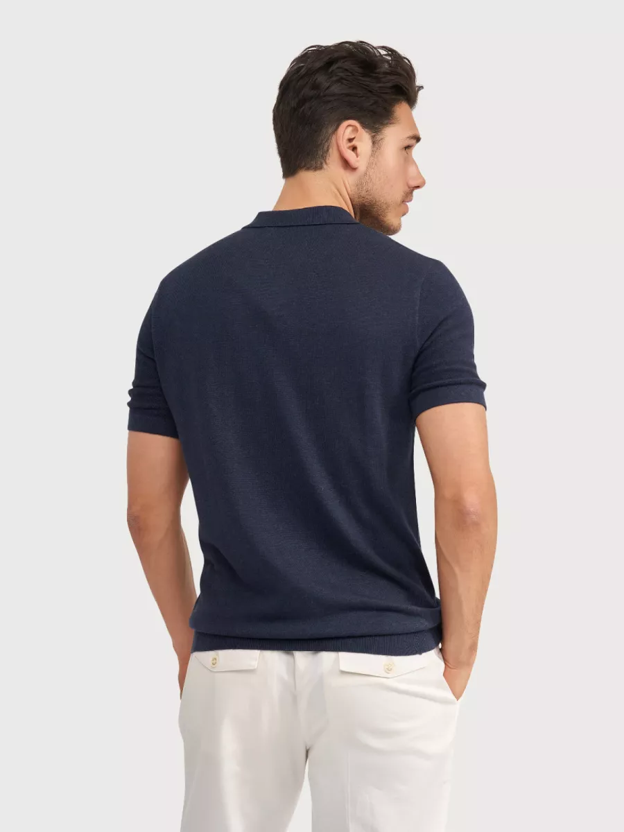 Blue Industry Polo - KBIS26-M12 - Blauw 4 Blue Industry Blue Industry Polo - KBIS26-M12 - Blauw