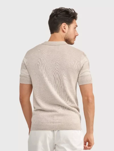 Blue Industry Blue Industry Polo - KBIS26-M14 - Taupe