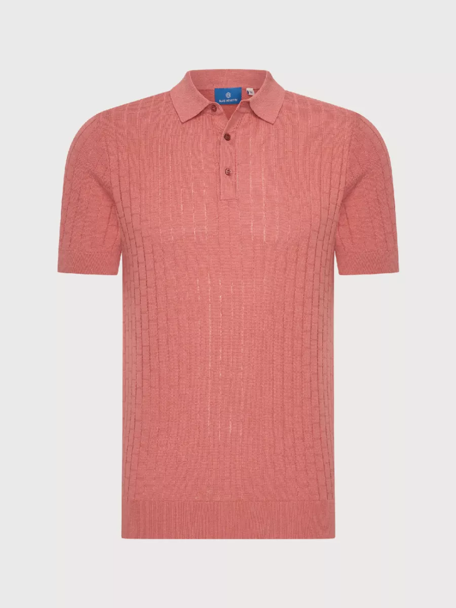 Blue Industry Polo - KBIS26-M9 - Rood 1 Blue Industry Blue Industry Polo - KBIS26-M9 - Rood