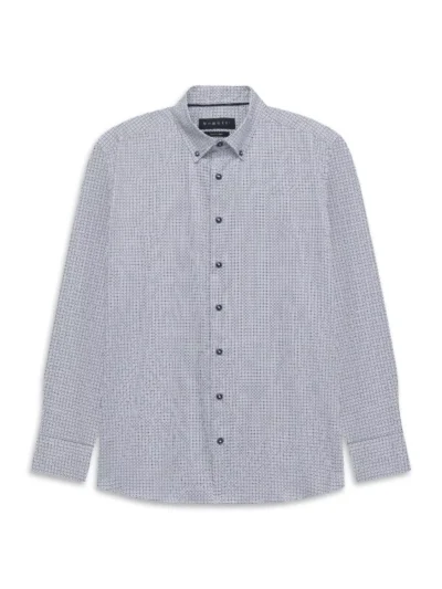 Bugatti Bugatti Overhemd - 9750-18506E-320 - Blauw