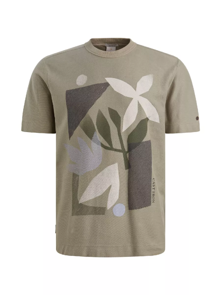 Cast Iron T-shirt - CTSS2602509 - Groen 1 Cast Iron Cast Iron T-shirt - CTSS2602509 - Groen