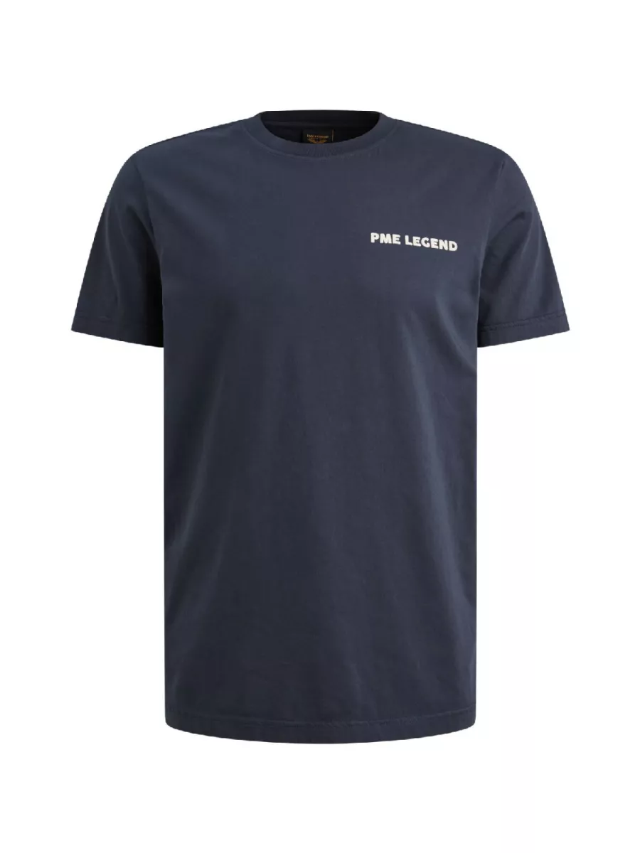 PME Legend T-shirt - PTSS2602580 - Blauw 2 PME Legend PME Legend T-shirt - PTSS2602580 - Blauw