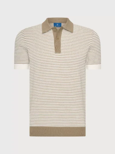 Blue Industry Blue Industry Polo - KBIS26-M20 - Taupe