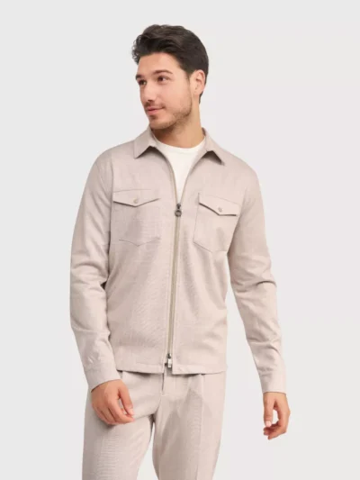 Blue Industry Blue Industry Overshirt - PISAS26-M22 - Beige