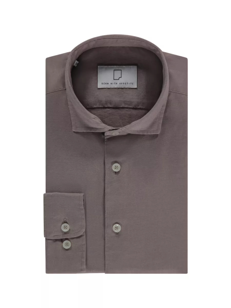 Born with Appetite Overhemd - 26107AV01 - Bruin 1 Born with Appetite Born with Appetite Overhemd - 26107AV01 - Bruin