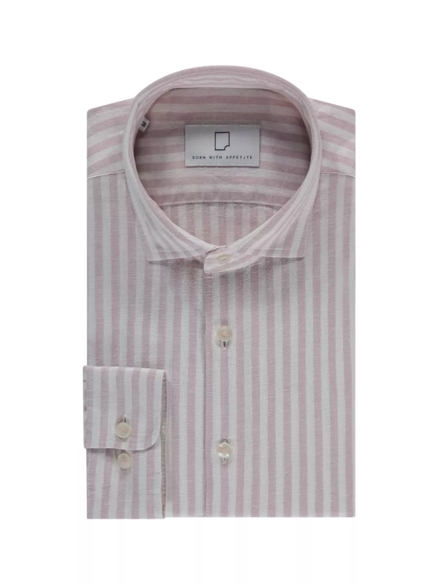 Born with Appetite Overhemd - 26107AV02 - Paars 1 Born with Appetite Born with Appetite Overhemd - 26107AV02 - Paars