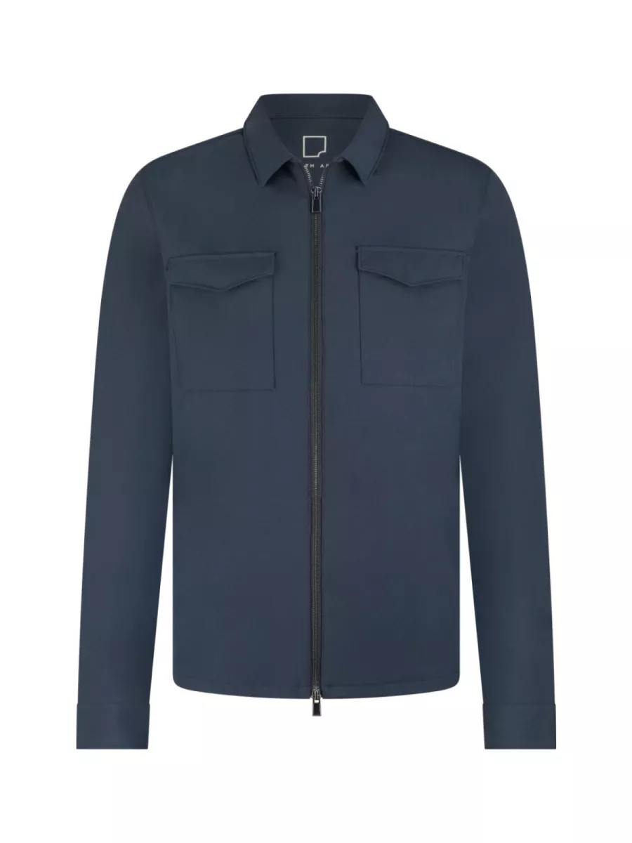 Born with Appetite Overshirt - 26114BO10 - Blauw 1 Born with Appetite Born with Appetite Overshirt - 26114BO10 - Blauw