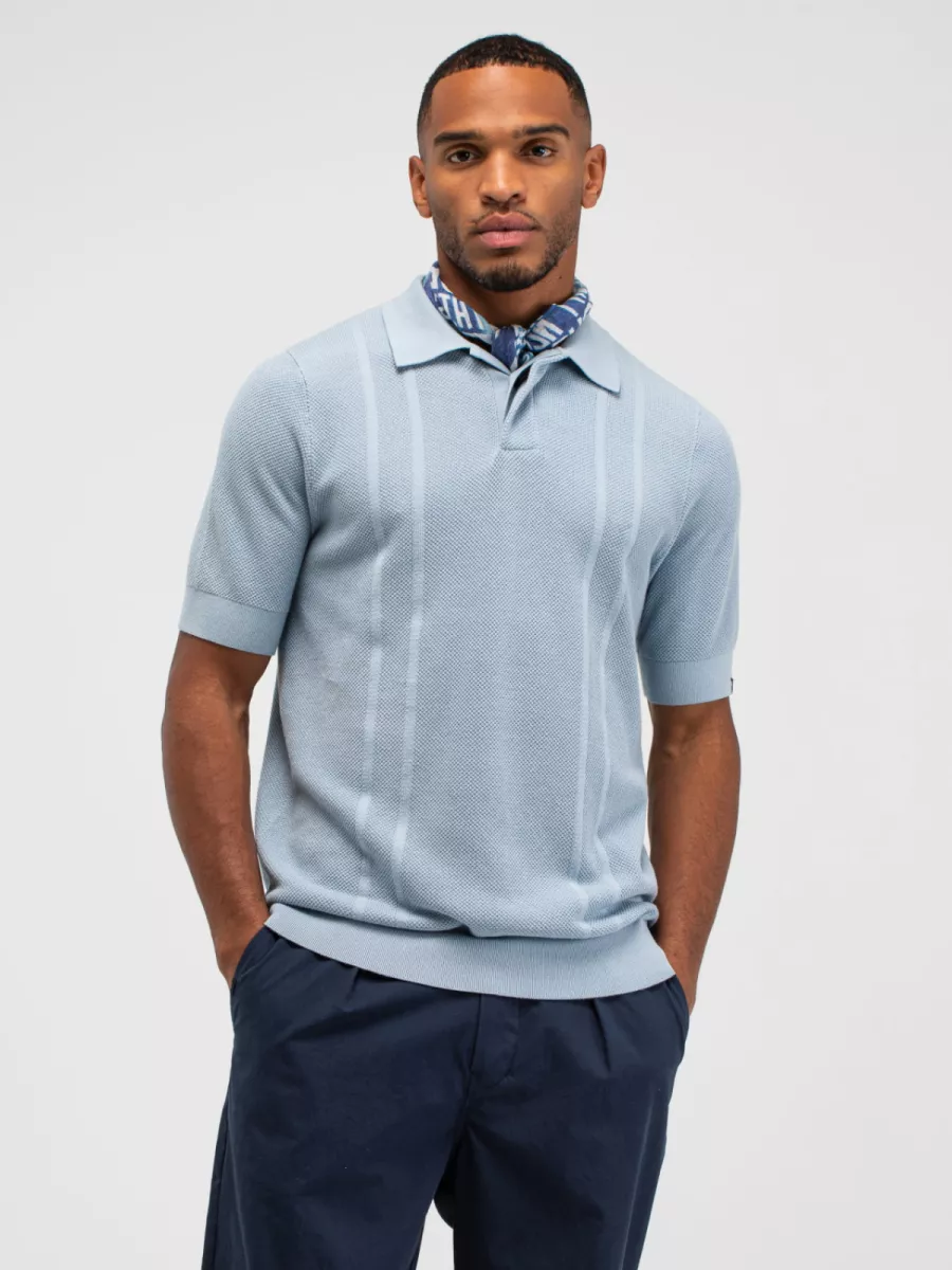 Butcher of Blue Polo - M2616001 - Blauw 3 Butcher of Blue Butcher of Blue Polo - M2616001 - Blauw