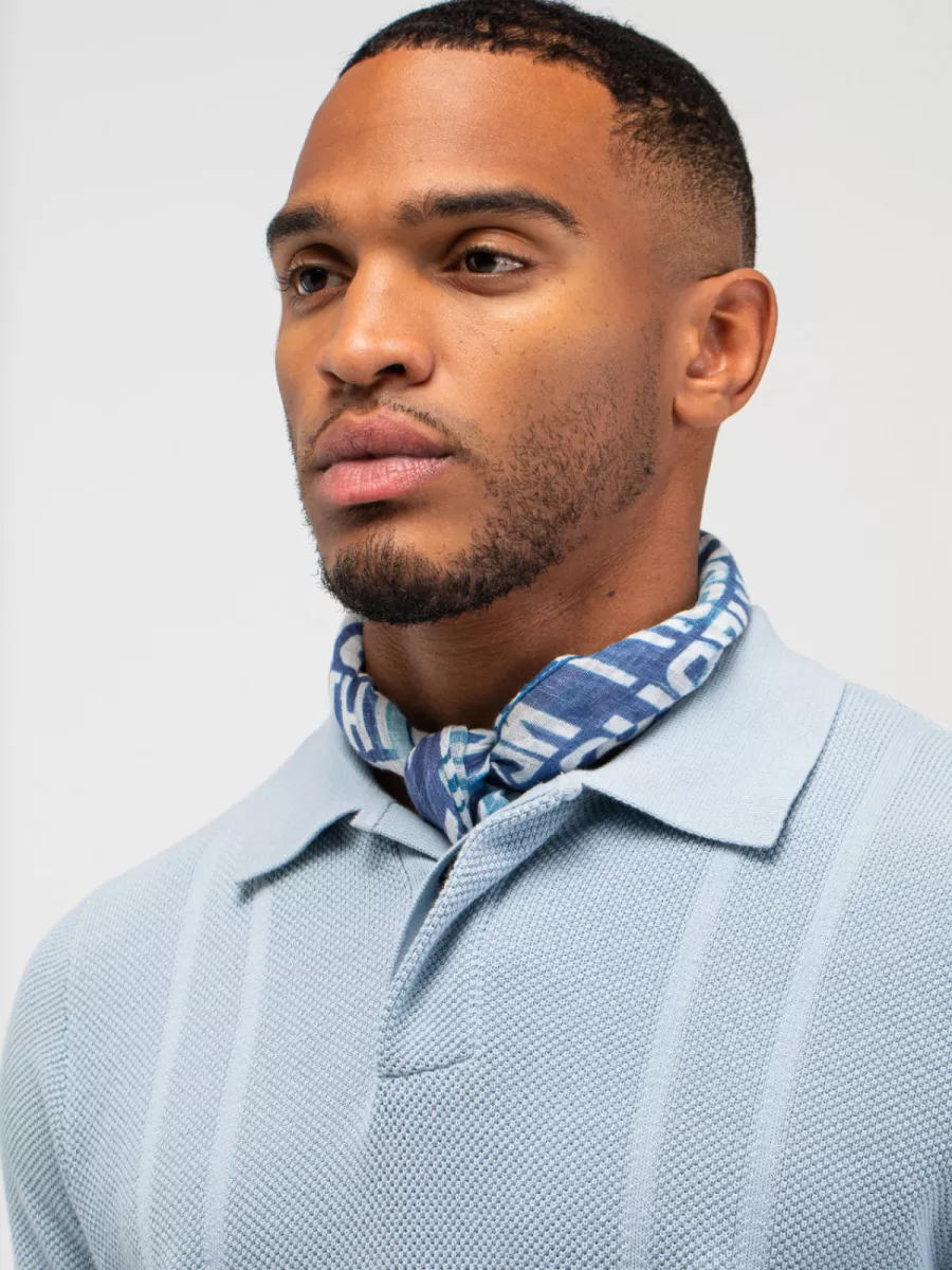 Butcher of Blue Polo - M2616001 - Blauw 6 Butcher of Blue Butcher of Blue Polo - M2616001 - Blauw