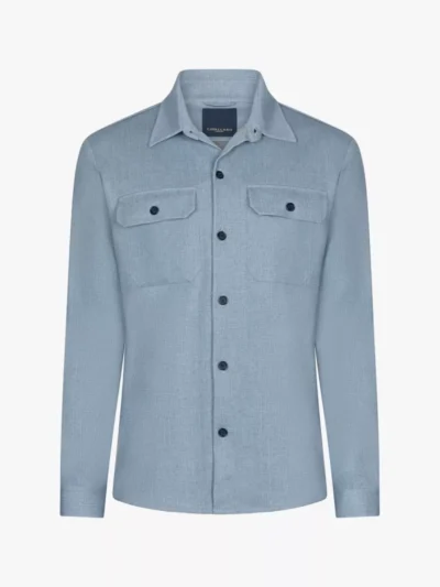 Cavallaro Cavallaro Overshirt - 123261004 - Blauw