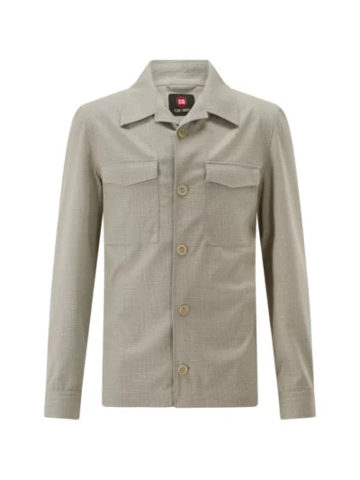 CG - Club of Gents CG - Club of Gents Overshirt - 61.236J1 / 225950 - Groen