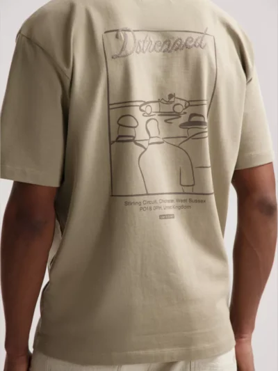 Dstrezzed Dstrezzed T-shirt - 203512 - Beige