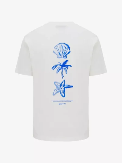 Genti Genti T-shirt - J4072-1223 - Wit