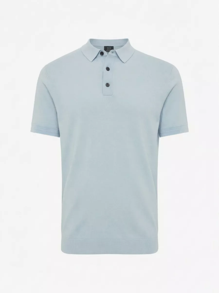 Genti Polo - K4122-1260 - Blauw 1 Genti Genti Polo - K4122-1260 - Blauw