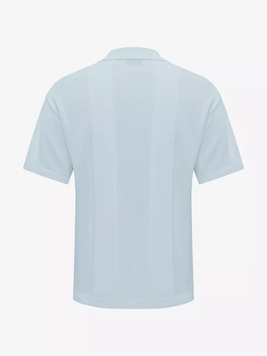 Genti Polo - K4129-1260 - Blauw 2 Genti Genti Polo - K4129-1260 - Blauw