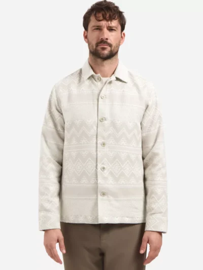 No Excess No Excess Overshirt - 31510112 - Beige