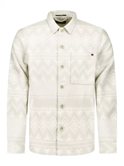 No Excess No Excess Overshirt - 31510112 - Beige