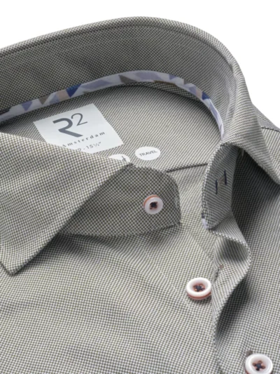 R2 R2 Overhemd - 132.WSP.001 - Groen