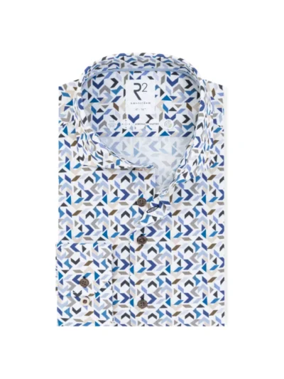 R2 R2 Overhemd - 132.WSP.002 - Blauw