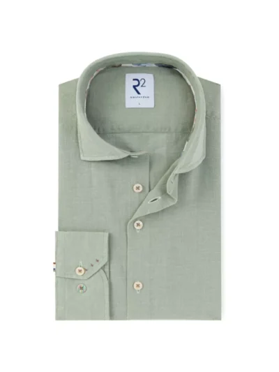 R2 R2 Overhemd - 132.WSP.018 - Groen
