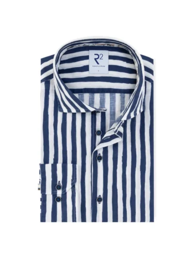 R2 R2 Overhemd - 132.WSP.020 - Blauw
