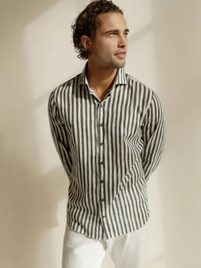 R2 R2 Overhemd - 132.WSP.020 - Groen