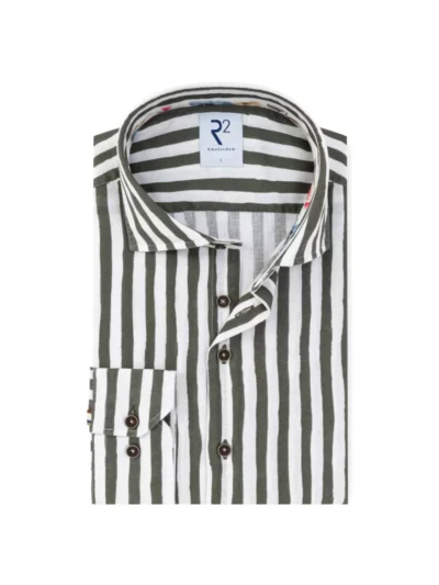 R2 R2 Overhemd - 132.WSP.020 - Groen