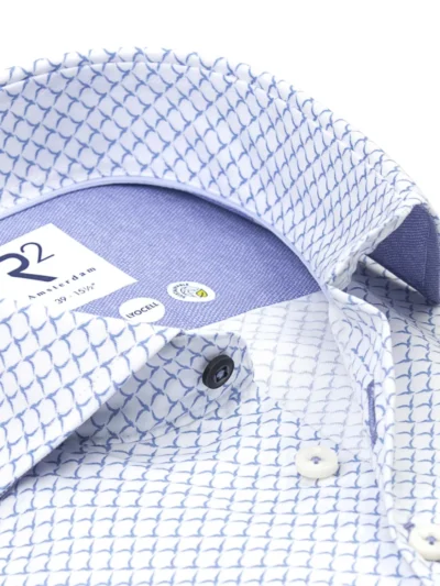 R2 R2 Overhemd - 132.WSP.063 - Blauw