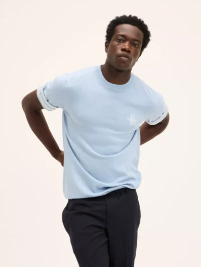 The GoodPeople The GoodPeople T-shirt - 26010102 - Blauw