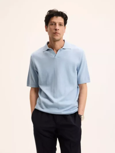The GoodPeople The GoodPeople Polo - 26010807 - Blauw