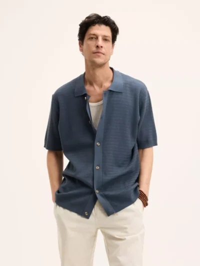 The GoodPeople The GoodPeople Vest - 26010810 - Blauw