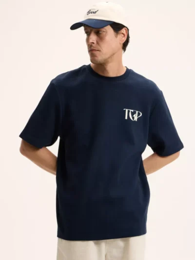 The GoodPeople The GoodPeople T-shirt - 26010906 - Blauw