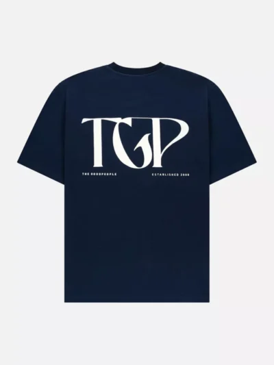 The GoodPeople The GoodPeople T-shirt - 26010906 - Blauw